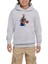 Stephen C. Blue Silhouette Gri Çocuk Kapşonlu Sweatshirt 1