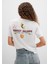 Sunrise Baskılı Ekru Tişört 1613523-80194 9
