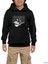 Elvis Presley Guitar Siyah Çocuk Kapşonlu Sweatshirt 1