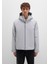 Su İtici Kapüşonlu Gri Mont 0110615-70075 7