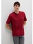 Kırmızı Basic Tişört 066249-89065 11