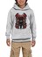 Slipknot Ram Head Gri Çocuk Kapşonlu Sweatshirt 1
