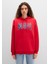 Mavi Logo Baskılı Kapüşonlu Kırmızı Sweatshirt 1600361-82054 9