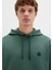 Mavi Logo Nakışlı Kapüşonlu Yeşil Sweatshirt 065809-71580 13