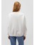 Bisiklet Yaka Beyaz Basic Sweatshirt 1610198-70057 17