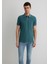 Renkli Şerit Detaylı Yeşil Polo Tişört 065920-30708 14