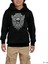 Amon Amarth Skull Axes Siyah Çocuk Kapşonlu Sweatshirt 1