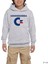 Commodore 64 Gri Çocuk Kapşonlu Sweatshirt 1