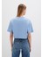 Mavi Logo Baskılı Mavi Crop Tişört 1613411-70831 15
