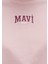 Mavi Logo Baskılı Pembe Crop Tişört 1613411-71018 6