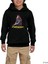 Cyberpunk 2077 Cyberman Siyah Çocuk Kapşonlu Sweatshirt 1