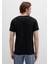 Yaka Detaylı Siyah Tişört 064019-20933 13