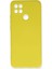 Oppo A15 Kılıf Nano Içi Kadife Silikon - Sarı 1