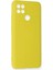 Oppo A15 Kılıf Nano Içi Kadife Silikon - Sarı 2