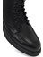 Erkek Siyah Bağcıklı Fermuarlı Deri Casual Bot 25WFD8201FT 9