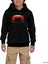 Mitsubishi Evo Red Siyah Çocuk Kapşonlu Sweatshirt 1