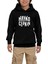 Hayko Cepkin Text Siyah Çocuk Kapşonlu Sweatshirt 1