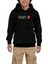 The Rolling Stones Logo Text Siyah Çocuk Kapşonlu Sweatshirt 1