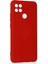 Oppo A15 Kılıf Nano Içi Kadife Silikon - Kırmızı 2