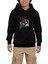 Korn Skeleton Pulling Haporlor Siyah Çocuk Kapşonlu Sweatshirt 1