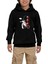 Yamha Xmax Face Siyah Çocuk Kapşonlu Sweatshirt 1