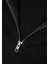 Yarı Fermuarlı Siyah Basic Sweatshirt 0S10419-900 7