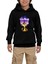 Deep Purple Phoenix Rising Siyah Çocuk Kapşonlu Sweatshirt 1