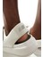 Calm Womens Cream Sandals Soft Bantlı Krem Kadın Sandalet 4