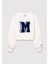M Logo Baskılı Ekru Sweatshirt 7S10079-70057 14