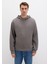 Kapüşonlu Antrasit Basic Sweatshirt 0S10275-70096 17