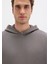 Kapüşonlu Antrasit Basic Sweatshirt 0S10275-70096 19