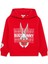 Bugs Bunny Baskılı Kapüşonlu Kırmızı Sweatshirt 7S10036-70471 17