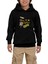 Born To Explore Siyah Çocuk Kapşonlu Sweatshirt 1