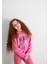 Mavi Logo Baskılı Kapüşonlu Pembe Sweatshirt 7610035-70982 16