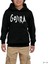 Gojira Logo Siyah Çocuk Kapşonlu Sweatshirt 1