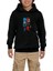 God Of War Atreus Kratos Family Siyah Çocuk Kapşonlu Sweatshirt 1