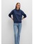 Kapüşonlu Lacivert Basic Sweatshirt 167299-70488 15