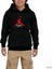 Air Jordn Flight Siyah Çocuk Kapşonlu Sweatshirt 1