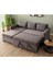 Kado Yataklı Köşe Koltuk Takımı - Soho Gri 3