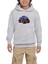 Canavar Kamyon Suv Gri Çocuk Kapşonlu Sweatshirt 1