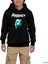 The Prodigy Keith Flint Rıp Siyah Çocuk Kapşonlu Sweatshirt 1