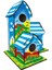 Bfs Nessiworld 5269 Kumtoys Boyanabilir 3'lü Kuş Evi - Bird House 4