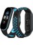 Xiaomi Mi Band 4 Spor Delikli Kordon - Siyah-Mavi 1