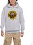 Guns N Roses Classic Gri Çocuk Kapşonlu Sweatshirt 1