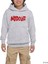 No Doubt Text Gri Çocuk Kapşonlu Sweatshirt 1