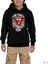 The Rolling Stones Siyah Çocuk Kapşonlu Sweatshirt 1