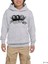 Carach Angren Cartoon Gri Çocuk Kapşonlu Sweatshirt 1