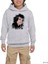 Bob Dylan Face Gri Çocuk Kapşonlu Sweatshirt 1