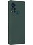 Infinix Hot 11S Kılıf Nano Içi Kadife Silikon - Koyu Yeşil 1