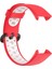 Xiaomi Redmi Watch 2 Spor Delikli Kordon - Kırmızı-Beyaz 4